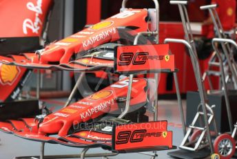 World © Octane Photographic Ltd. Formula 1 – Singapore GP - Paddock. Scuderia Ferrari SF90.  Marina Bay Street Circuit, Singapore. Thursday 19th September 2019.