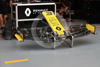 World © Octane Photographic Ltd. Formula 1 – Singapore GP - Paddock. Renault Sport F1 Team RS19. Marina Bay Street Circuit, Singapore. Thursday 19th September 2019.