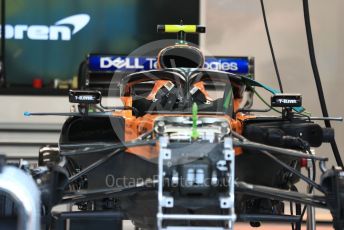 World © Octane Photographic Ltd. Formula 1 – Singapore GP - Paddock. McLaren MCL34. Marina Bay Street Circuit, Singapore. Thursday 19th September 2019.