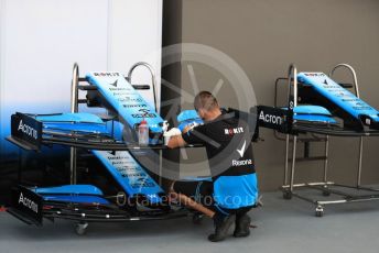 World © Octane Photographic Ltd. Formula 1 – Singapore GP - Paddock. ROKiT Williams Racing FW 42. Marina Bay Street Circuit, Singapore. Thursday 19th September 2019.