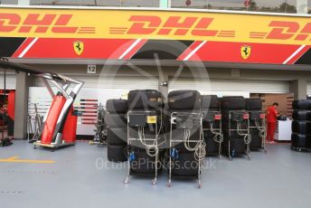 World © Octane Photographic Ltd. Formula 1 – Singapore GP - Paddock. Scuderia Ferrari SF90. Marina Bay Street Circuit, Singapore. Thursday 19th September 2019.