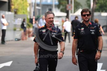 World © Octane Photographic Ltd. Formula 1 - Singapore GP - Paddock. Christian Horner - Team Principal of Red Bull Racing. Marina Bay Street Circuit, Singapore. Saturday 21st September 2019.