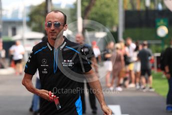 World © Octane Photographic Ltd. Formula 1 – Singapore GP - Paddock. ROKiT Williams Racing FW42 – Robert Kubica. Marina Bay Street Circuit, Singapore. Saturday 21st September 2019.