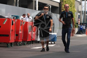 World © Octane Photographic Ltd. Formula 1 – Singapore GP - Paddock. ROKiT Williams Racing FW42 – Robert Kubica. Marina Bay Street Circuit, Singapore. Sunday 22nd September 2019.