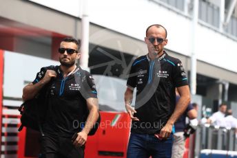 World © Octane Photographic Ltd. Formula 1 – Singapore GP - Paddock. ROKiT Williams Racing FW42 – Robert Kubica. Marina Bay Street Circuit, Singapore. Sunday 22nd September 2019.
