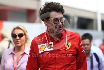 World © Octane Photographic Ltd. Formula 1 - Singapore GP - Paddock. Mattia Binotto – Team Principal of Scuderia Ferrari. Marina Bay Street Circuit, Singapore. Sunday 22nd September 2019.