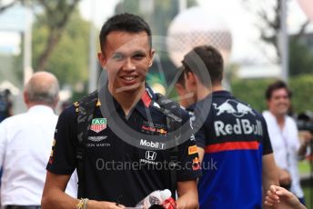 World © Octane Photographic Ltd. Formula 1 – Singapore GP - Paddock. Aston Martin Red Bull Racing RB15 – Alexander Albon. Marina Bay Street Circuit, Singapore. Sunday 22nd September 2019.