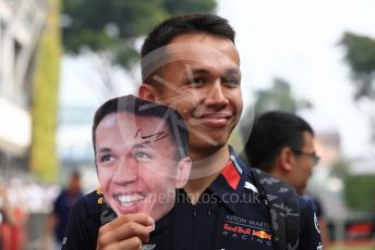 World © Octane Photographic Ltd. Formula 1 – Singapore GP - Paddock. Aston Martin Red Bull Racing RB15 – Alexander Albon. Marina Bay Street Circuit, Singapore. Sunday 22nd September 2019.