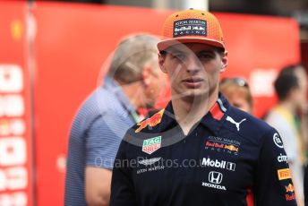 World © Octane Photographic Ltd. Formula 1 – Singapore GP - Paddock. Aston Martin Red Bull Racing RB15 – Max Verstappen. Marina Bay Street Circuit, Singapore. Sunday 22nd September 2019.