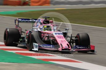World © Octane Photographic Ltd. Formula 1 – Spanish In-season testing. SportPesa Racing Point RP19 - Nick Yelloly. Circuit de Barcelona Catalunya, Spain. Tuesday 14th May 2019.