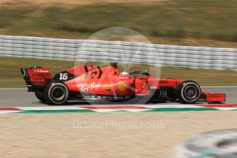 World © Octane Photographic Ltd. Formula 1 – Spanish In-season testing. Scuderia Ferrari SF90 – Charles Leclerc. Circuit de Barcelona Catalunya, Spain. Tuesday 14th May 2019.