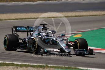 World © Octane Photographic Ltd. Formula 1 – Spanish In-season testing. Mercedes AMG Petronas Motorsport AMG F1 W10 EQ Power+ - Valtteri Bottas. Circuit de Barcelona Catalunya, Spain. Tuesday 14th May 2019.