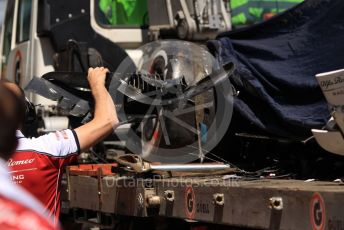 World © Octane Photographic Ltd. Formula 1 – Spanish In-season testing. Alfa Romeo Racing C38 – Callum Ilott. Circuit de Barcelona Catalunya, Spain. Tuesday 14th May 2019.