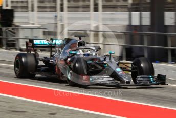 World © Octane Photographic Ltd. Formula 1 – Spanish In-season testing. Mercedes AMG Petronas Motorsport AMG F1 W10 EQ Power+ - Valtteri Bottas. Circuit de Barcelona Catalunya, Spain. Tuesday 14th May 2019.