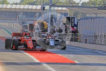 World © Octane Photographic Ltd. Formula 1 – Spanish Pirelli In-season testing. Scuderia Ferrari SF90 – Sebastian Vettel. Circuit de Barcelona Catalunya, Spain. Tuesday 14th May 2019.