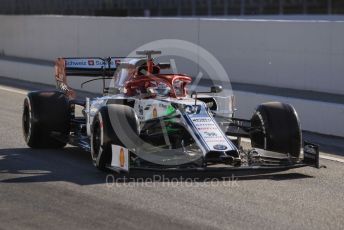 World © Octane Photographic Ltd. Formula 1 – Spanish In-season testing. Alfa Romeo Racing C38 – Callum Ilott. Circuit de Barcelona Catalunya, Spain. Tuesday 14th May 2019.