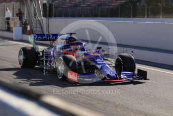 World © Octane Photographic Ltd. Formula 1 – Spanish In-season testing. Scuderia Toro Rosso STR14 – Daniil Kvyat. Circuit de Barcelona Catalunya, Spain. Tuesday 14th May 2019.