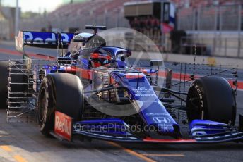 World © Octane Photographic Ltd. Formula 1 – Spanish In-season testing. Scuderia Toro Rosso STR14 – Daniil Kvyat. Circuit de Barcelona Catalunya, Spain. Tuesday 14th May 2019.
