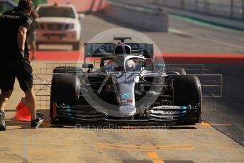 World © Octane Photographic Ltd. Formula 1 – Spanish In-season testing. Mercedes AMG Petronas Motorsport AMG F1 W10 EQ Power+ - Valtteri Bottas. Circuit de Barcelona Catalunya, Spain. Tuesday 14th May 2019.