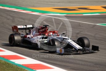 World © Octane Photographic Ltd. Formula 1 – Spanish In-season testing. Alfa Romeo Racing C38 – Callum Ilott. Circuit de Barcelona Catalunya, Spain. Tuesday 14th May 2019.