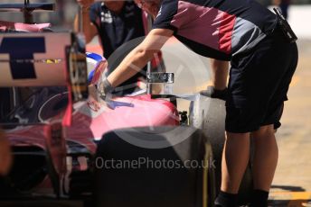 World © Octane Photographic Ltd. Formula 1 – Spanish In-season testing. SportPesa Racing Point RP19 - Nick Yelloly. Circuit de Barcelona Catalunya, Spain. Tuesday 14th May 2019.