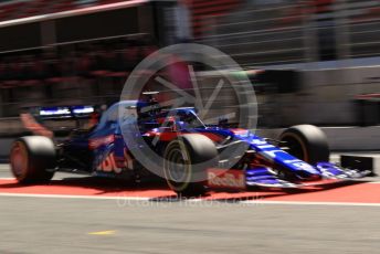 World © Octane Photographic Ltd. Formula 1 – Spanish In-season testing. Scuderia Toro Rosso STR14 – Daniil Kvyat. Circuit de Barcelona Catalunya, Spain. Tuesday 14th May 2019.