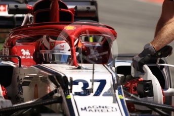World © Octane Photographic Ltd. Formula 1 – Spanish In-season testing. Alfa Romeo Racing C38 – Callum Ilott. Circuit de Barcelona Catalunya, Spain. Tuesday 14th May 2019.