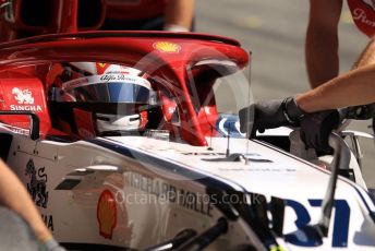 World © Octane Photographic Ltd. Formula 1 – Spanish In-season testing. Alfa Romeo Racing C38 – Callum Ilott. Circuit de Barcelona Catalunya, Spain. Tuesday 14th May 2019.