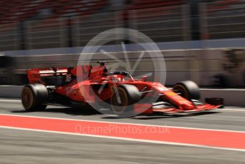 World © Octane Photographic Ltd. Formula 1 – Spanish In-season testing. Scuderia Ferrari SF90 – Charles Leclerc. Circuit de Barcelona Catalunya, Spain. Tuesday 14th May 2019.