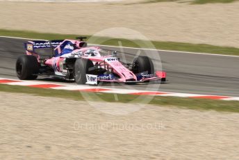World © Octane Photographic Ltd. Formula 1 – Spanish In-season Pirelli testing. SportPesa Racing Point RP19 - Sergio Perez. Circuit de Barcelona Catalunya, Spain. Tuesday 14th May 2019.