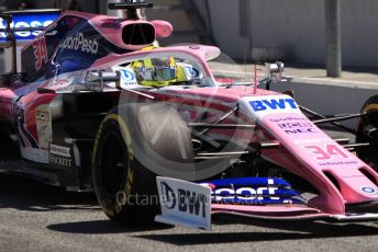 World © Octane Photographic Ltd. Formula 1 – Spanish In-season testing. SportPesa Racing Point RP19 - Nick Yelloly. Circuit de Barcelona Catalunya, Spain. Tuesday 14th May 2019.