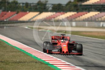 World © Octane Photographic Ltd. Formula 1 – Spanish Pirelli In-season testing. Scuderia Ferrari SF90 – Sebastian Vettel. Circuit de Barcelona Catalunya, Spain. Tuesday 14th May 2019.