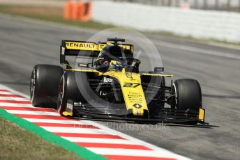 World © Octane Photographic Ltd. Formula 1 – Spanish In-season testing. Renault Sport F1 Team RS19 – Nico Hulkenberg. Circuit de Barcelona Catalunya, Spain. Tuesday 14th May 2019.