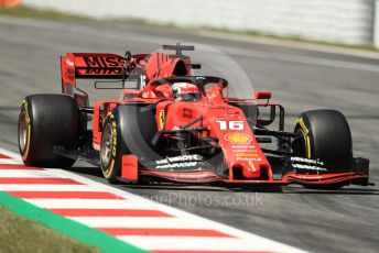 World © Octane Photographic Ltd. Formula 1 – Spanish In-season testing. Scuderia Ferrari SF90 – Charles Leclerc. Circuit de Barcelona Catalunya, Spain. Tuesday 14th May 2019.