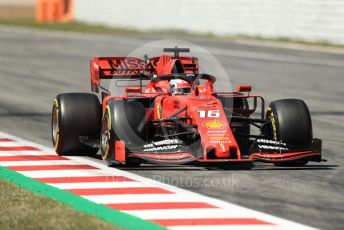 World © Octane Photographic Ltd. Formula 1 – Spanish In-season testing. Scuderia Ferrari SF90 – Charles Leclerc. Circuit de Barcelona Catalunya, Spain. Tuesday 14th May 2019.