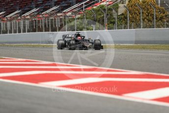 World © Octane Photographic Ltd. Formula 1 – Spanish In-season testing. Rich Energy Haas F1 Team VF19 – Pietro Fittipaldi. Circuit de Barcelona Catalunya, Spain. Tuesday 14th May 2019.