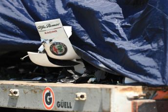 World © Octane Photographic Ltd. Formula 1 – Spanish In-season testing. Alfa Romeo Racing C38 – Callum Ilott. Circuit de Barcelona Catalunya, Spain. Tuesday 14th May 2019.