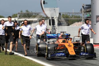 World © Octane Photographic Ltd. Formula 1 – Spanish In-season testing. McLaren MCL34 – Lando Norris. Circuit de Barcelona Catalunya, Spain. Tuesday 14th May 2019.