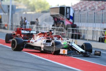 World © Octane Photographic Ltd. Formula 1 – Spanish In-season testing. Alfa Romeo Racing C38 – Callum Ilott. Circuit de Barcelona Catalunya, Spain. Tuesday 14th May 2019.