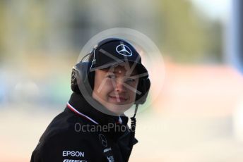 World © Octane Photographic Ltd. Formula 1 – Spanish In-season testing. Mercedes AMG Petronas Motorsport AMG F1 W10 EQ Power+ - Nikita Mazepin. Circuit de Barcelona Catalunya, Spain. Tuesday 14th May 2019.
