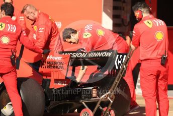 World © Octane Photographic Ltd. Formula 1 – Spanish Pirelli In-season testing. Scuderia Ferrari SF90 – Sebastian Vettel. Circuit de Barcelona Catalunya, Spain. Tuesday 14th May 2019.