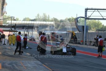 World © Octane Photographic Ltd. Formula 1 – Spanish In-season testing. Alfa Romeo Racing C38 – Callum Ilott. Circuit de Barcelona Catalunya, Spain. Tuesday 14th May 2019.