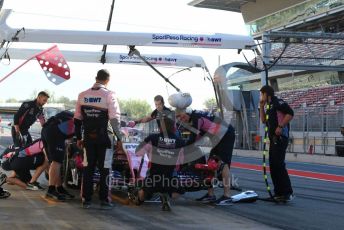 World © Octane Photographic Ltd. Formula 1 – Spanish In-season testing. SportPesa Racing Point RP19 - Nick Yelloly. Circuit de Barcelona Catalunya, Spain. Tuesday 14th May 2019.