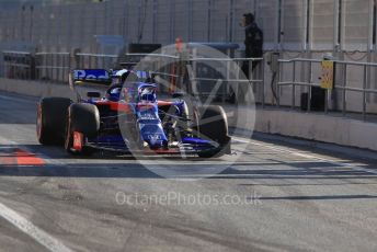 World © Octane Photographic Ltd. Formula 1 – Spanish In-season testing. Scuderia Toro Rosso STR14 – Alex Albon. Circuit de Barcelona Catalunya, Spain. Wednesday 15th 2019.