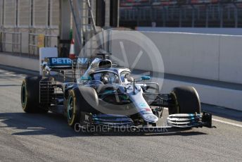 World © Octane Photographic Ltd. Formula 1 – Spanish In-season testing. Mercedes AMG Petronas Motorsport AMG F1 W10 EQ Power+ - Nikita Mazepin. Circuit de Barcelona Catalunya, Spain. Wednesday 15th May 2019.