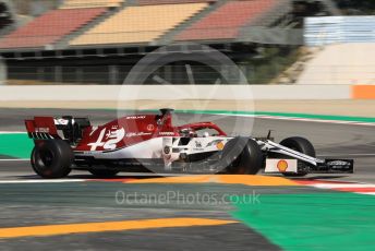 World © Octane Photographic Ltd. Formula 1 – Spanish In-season testing. Alfa Romeo Racing C38 – Kimi Raikkonen. Circuit de Barcelona Catalunya, Spain. Wednesday 15th May 2019.