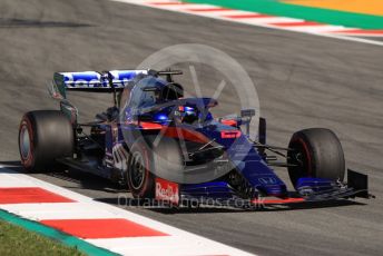 World © Octane Photographic Ltd. Formula 1 – Spanish In-season testing. Scuderia Toro Rosso STR14 – Alex Albon. Circuit de Barcelona Catalunya, Spain. Wednesday 15th 2019.