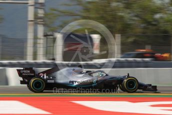 World © Octane Photographic Ltd. Formula 1 – Spanish In-season testing. Mercedes AMG Petronas Motorsport AMG F1 W10 EQ Power+ - Nikita Mazepin. Circuit de Barcelona Catalunya, Spain. Wednesday 15th May 2019.