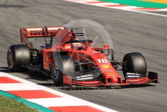 World © Octane Photographic Ltd. Formula 1 – Spanish Pirelli In-season testing. Scuderia Ferrari SF90 – Charles Leclerc. Circuit de Barcelona Catalunya, Spain. Wednesday 15th May 2019.