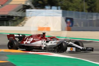 World © Octane Photographic Ltd. Formula 1 – Spanish In-season testing. Alfa Romeo Racing C38 – Kimi Raikkonen. Circuit de Barcelona Catalunya, Spain. Wednesday 15th May 2019.